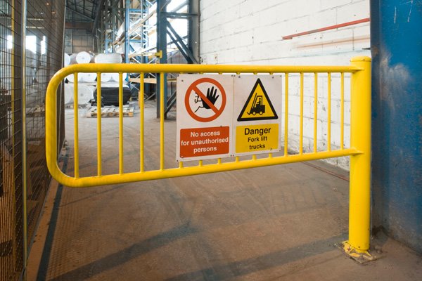 Safety P Gate indoors